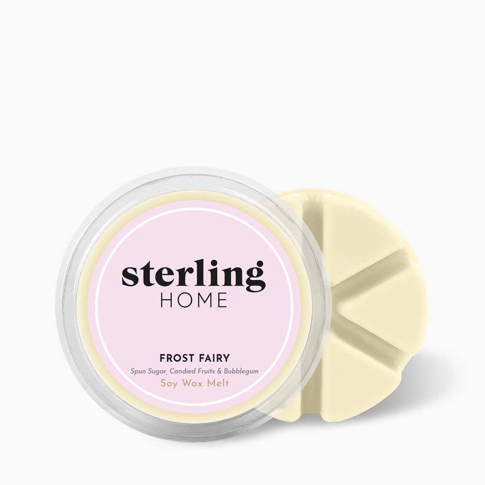 Sterling Home Fragrance Frosty Fairy Wax Melt - 50G Soy Wax Melt - Frost Fairy