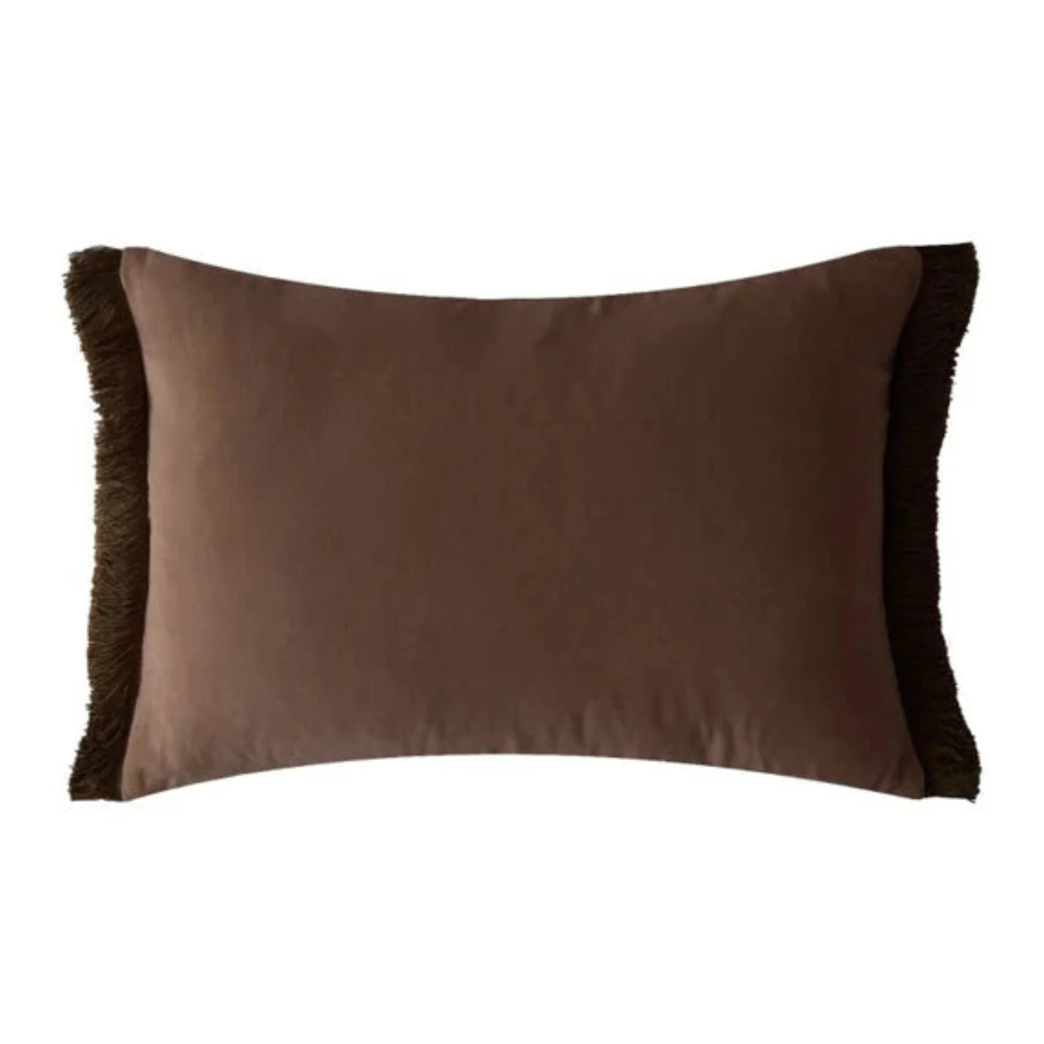 William Morris At Home Strawberry Thief Chocolate Rectangular Cushion - Strawberry Thief Chocolate 40X60CM Cushion - Image 3