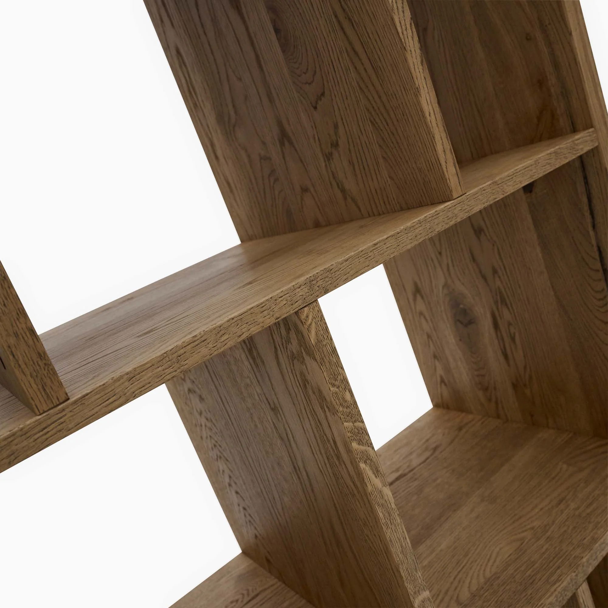 Sunnie Bookshelf - Bookshelf Brushed Oak / Hesse Dark Oil - Image 6
