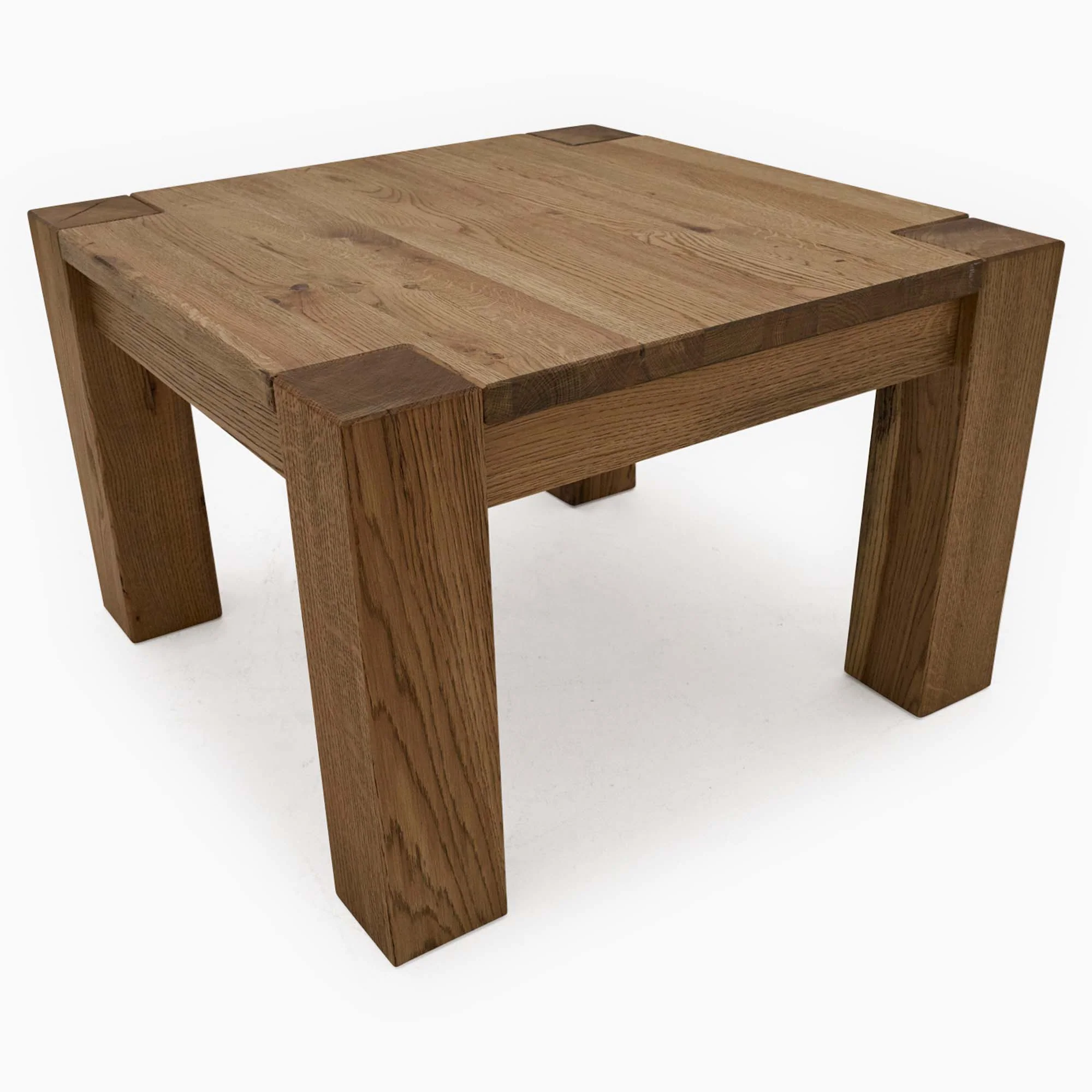 Sunnie Side Table - Lamp Table Brushed Oak / Hesse Dark Oil - Image 6