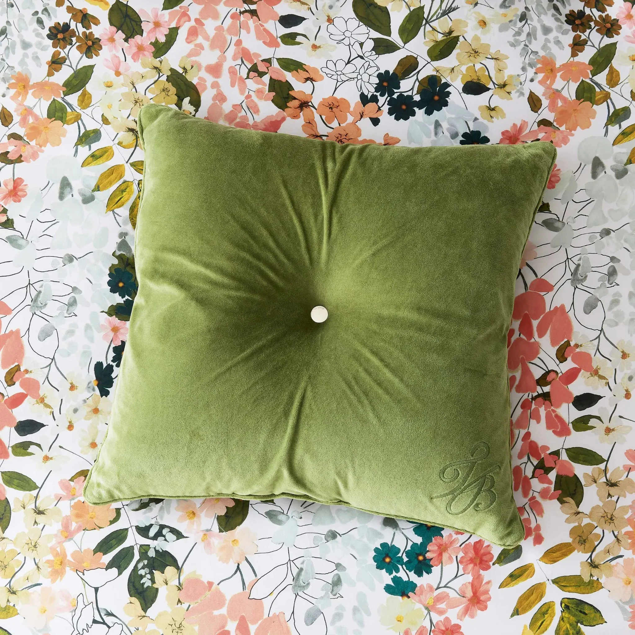 Ted Baker Wisteria/Wild Iris Cushion - Wisteria/Wild Iris Cushion 50CM - Image 2