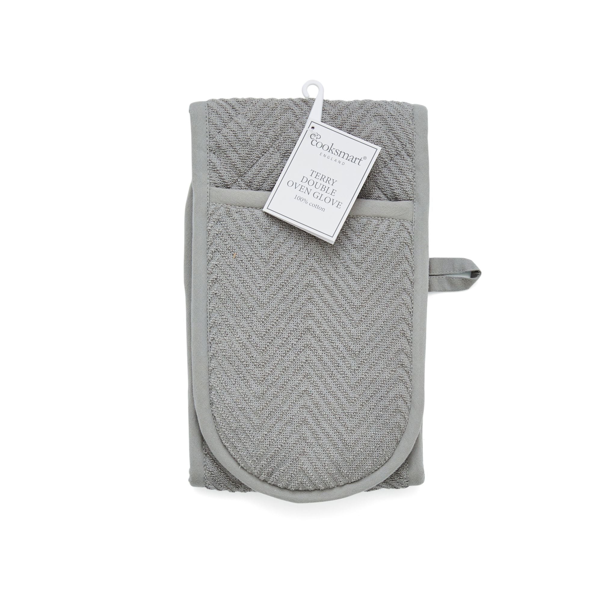 Terry Double Oven Glove Chevron - Terry Double Oven Glove - Chevron - Image 2