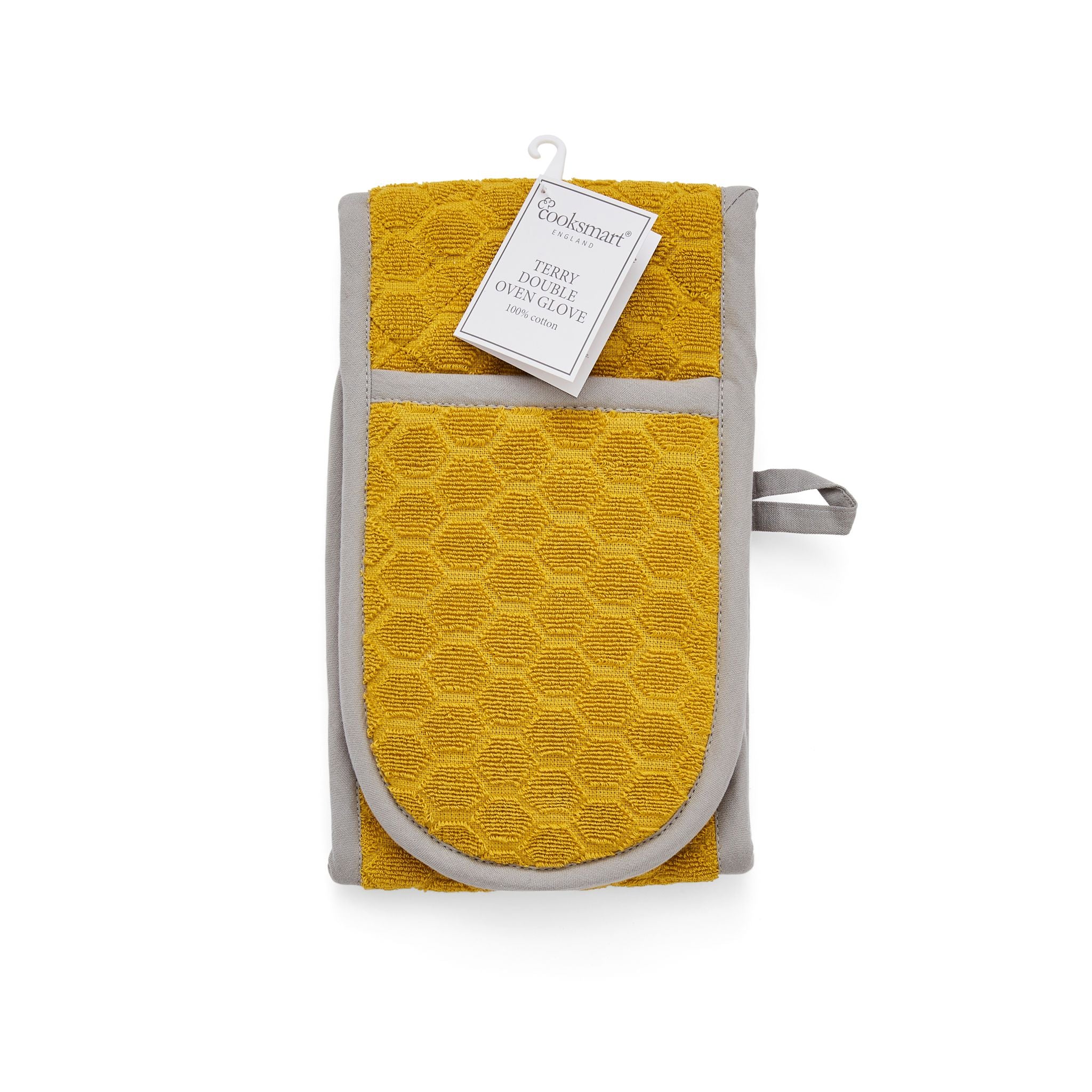 Terry Double Oven Glove Honeycomb - Terry Double Oven Glove - Honeycomb - Image 2