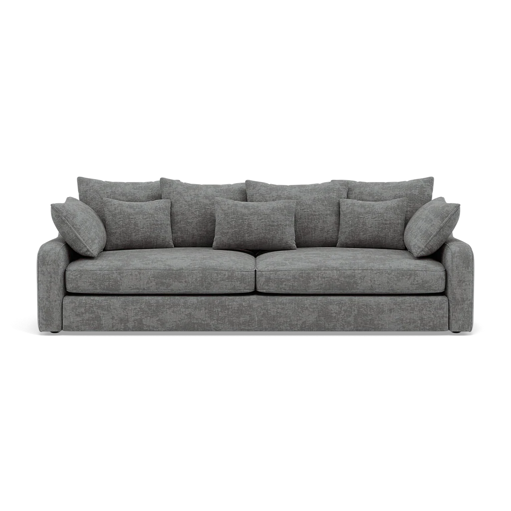 Thalia 3 Seater Pillow Back Sofa - Large Split Sofa Grade C - Split Back Frame - Image 4
