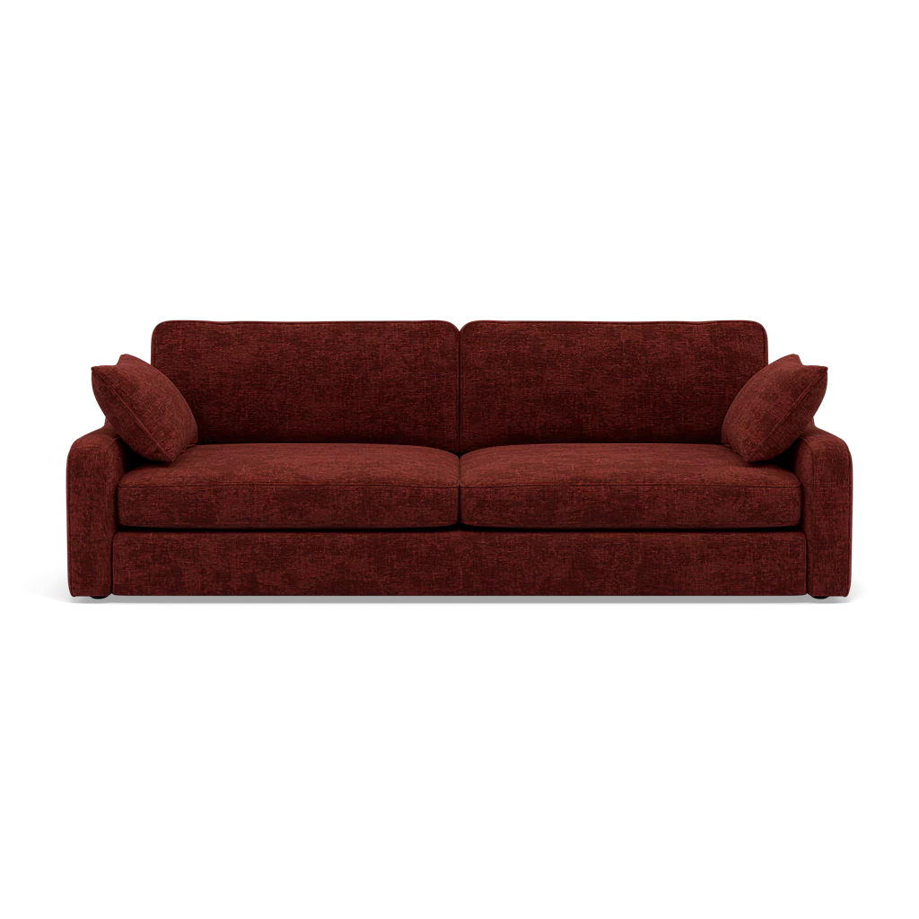 Thalia 3 Seater Pillow Back Sofa - Large Split Sofa Grade C - Split Back Frame - Image 9