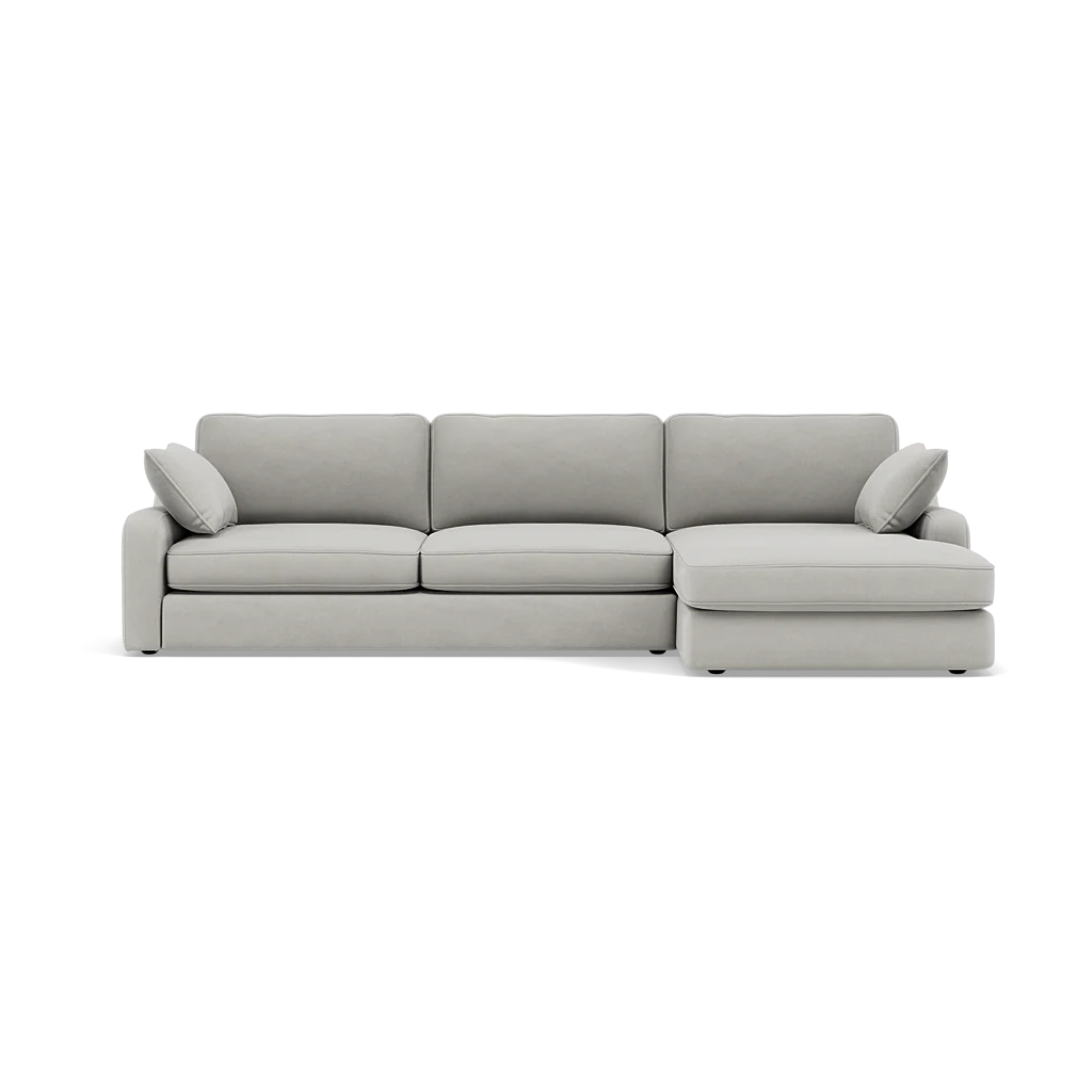 Thalia Large Chaise Pillow Back Sofa - Large Chaise Sofa LHF Grade B - Left Hand Facing - Image 11