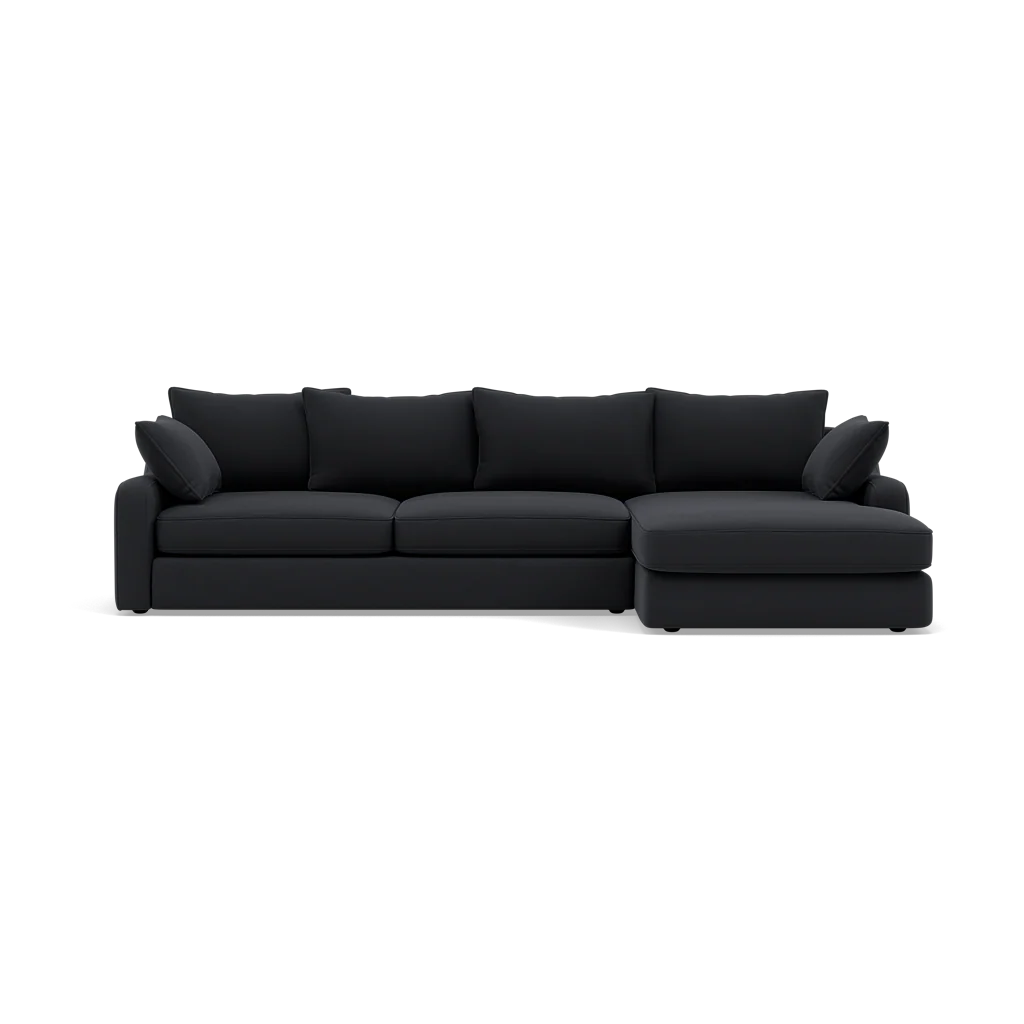 Thalia Large Chaise Pillow Back Sofa - Large Chaise Sofa LHF Grade B - Left Hand Facing - Image 16