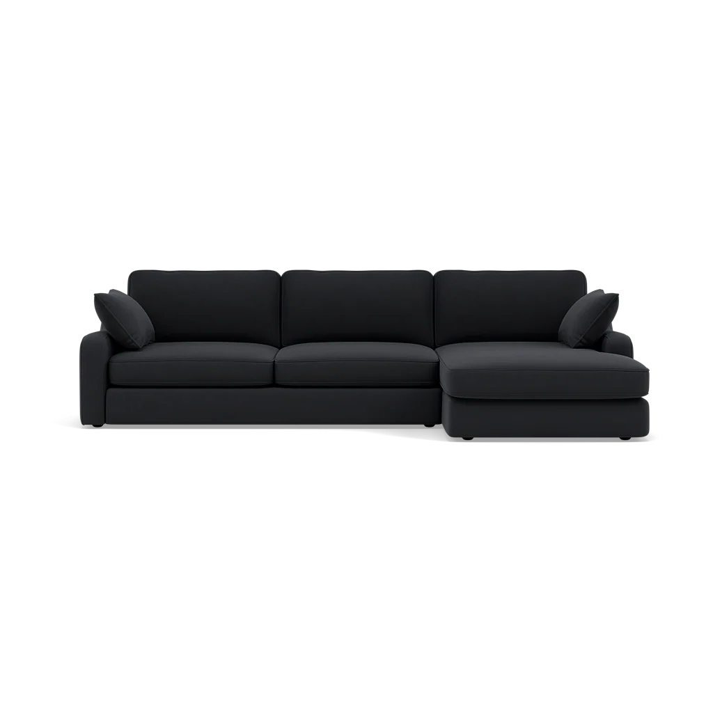 Thalia Large Chaise Pillow Back Sofa - Large Chaise Sofa LHF Grade B - Left Hand Facing - Image 9