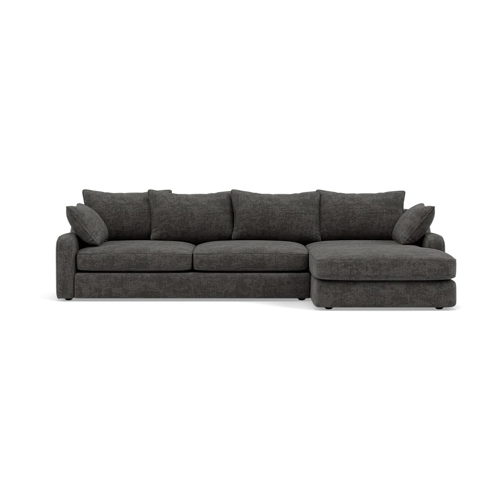 Thalia Large Chaise Pillow Back Sofa - Large Chaise Sofa LHF Grade C - Left Hand Facing - Image 6