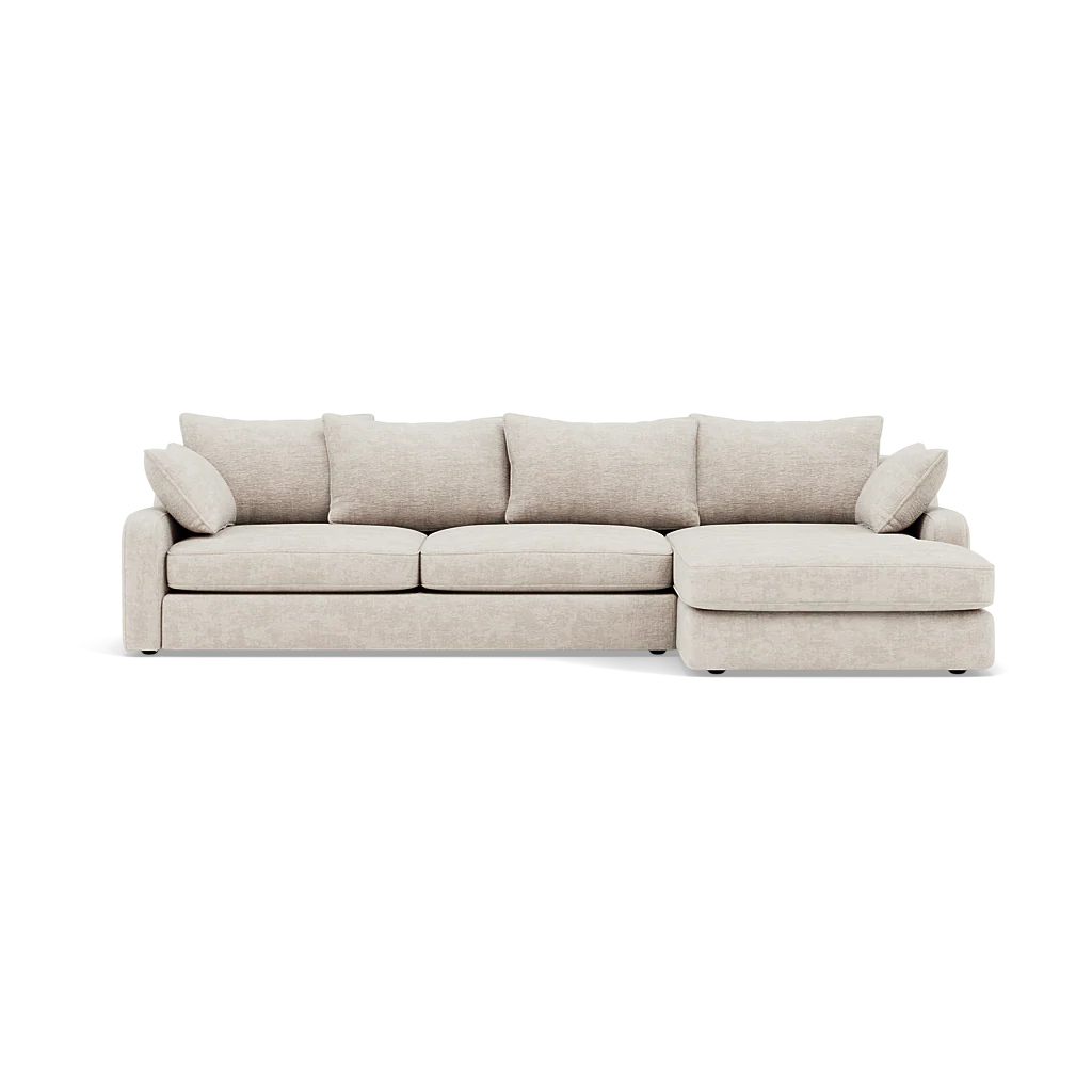 Thalia Large Chaise Pillow Back Sofa - Large Chaise Sofa LHF Grade C - Left Hand Facing - Image 8