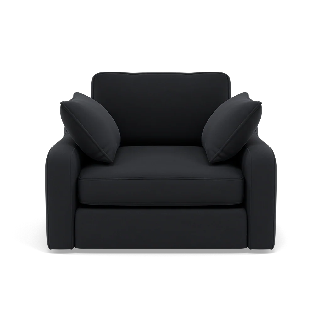 Thalia Pillow Back Armchair - Chair Grade B
