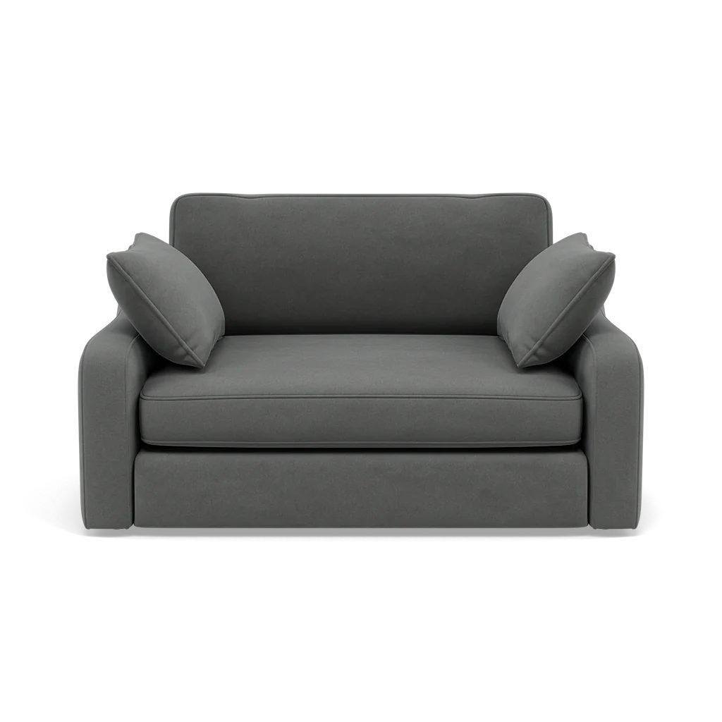 Thalia Pillow Back Loveseat - Snuggler Grade B - Image 4