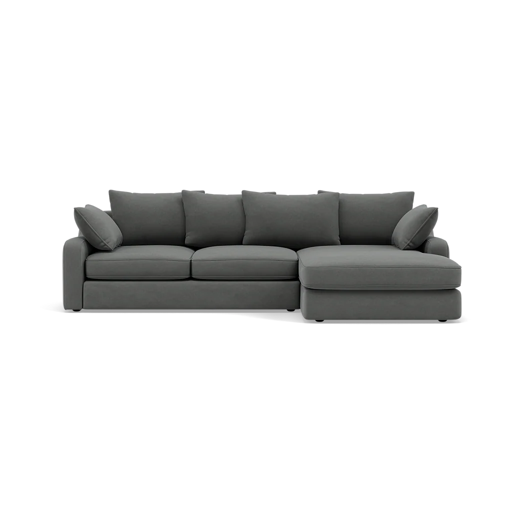 Thalia Small Chaise Pillow Back Sofa - Small Chaise Sofa LHF Grade B - Left Hand Facing - Image 18