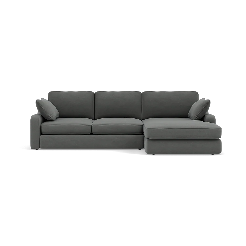 Thalia Small Chaise Pillow Back Sofa - Small Chaise Sofa RHF Grade B - Right Hand Facing - Image 11