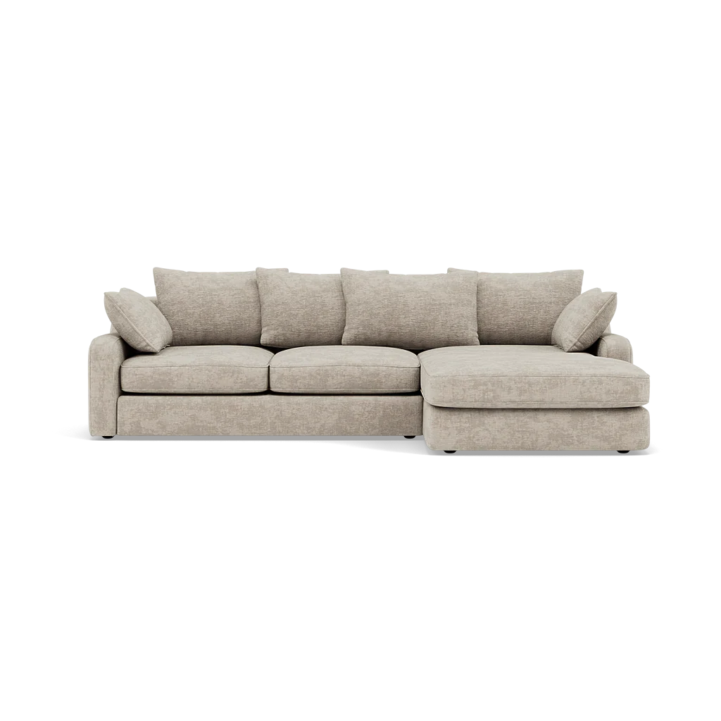 Thalia Small Chaise Pillow Back Sofa - Small Chaise Sofa RHF Grade C - Right Hand Facing - Image 6