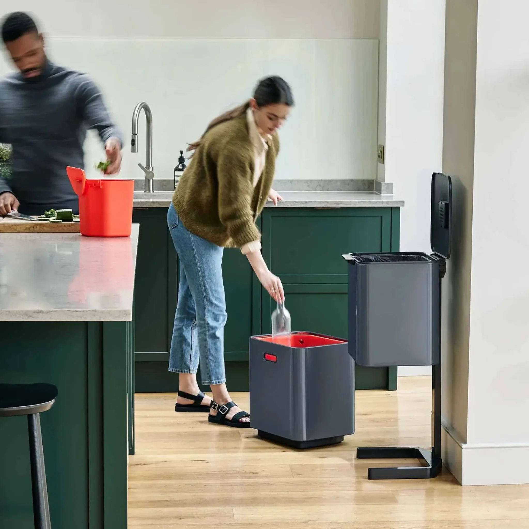 Totem Max Waste Bin 60L Graphite