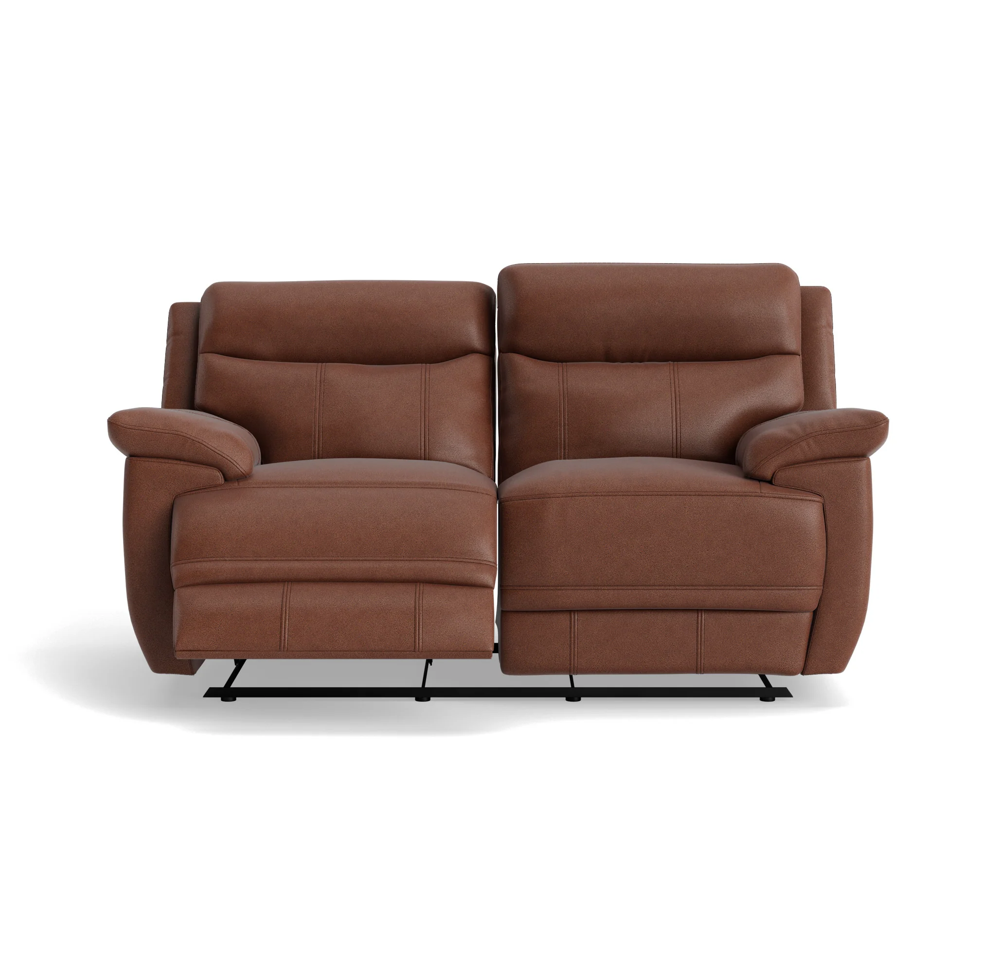 Tranquil 2 Seater Recliner Sofa - 2 Seater 2 Power Recliners Fabric - Power Recliner with USB - Image 5
