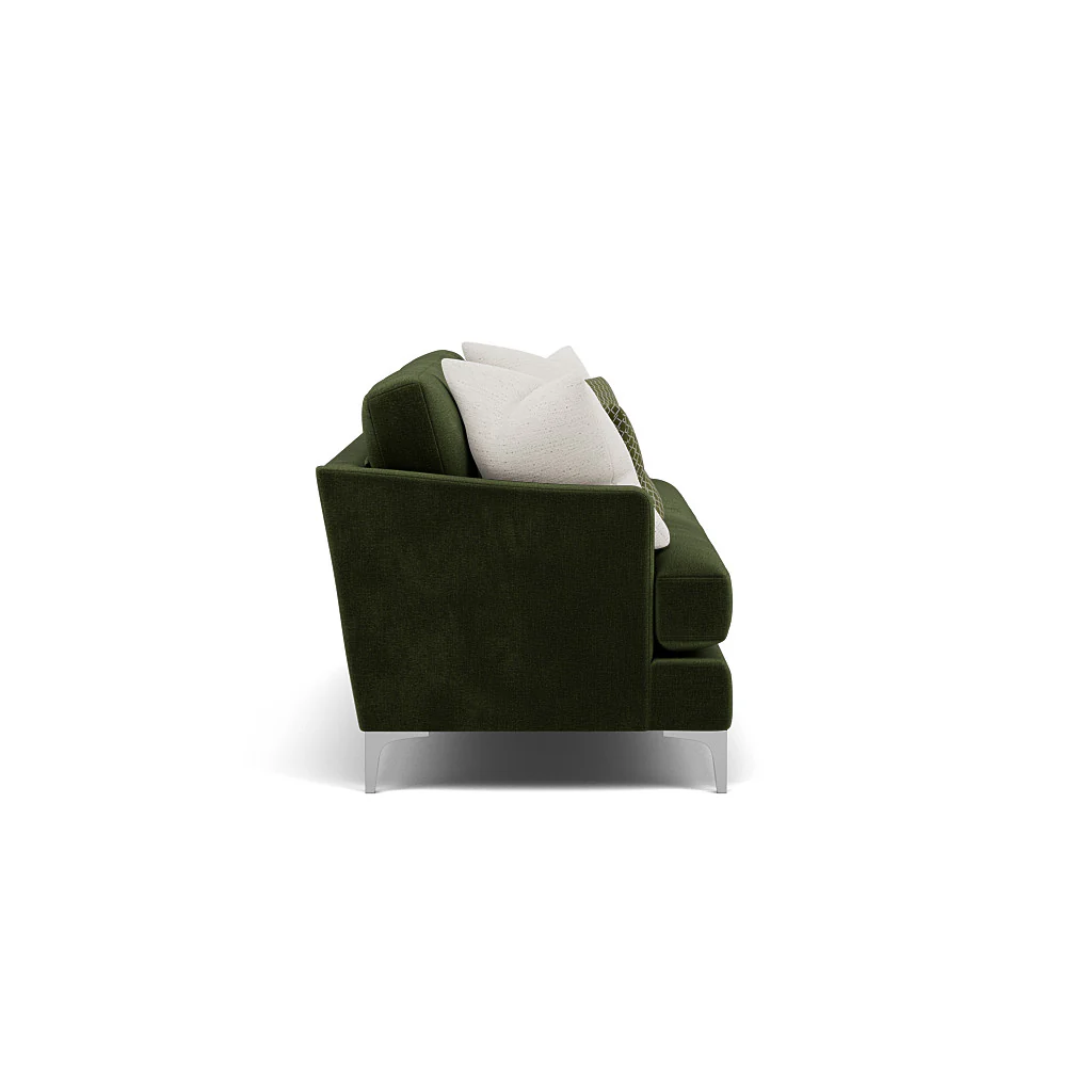 Tulip 3 Seater Sofa - 3 Seater Sofa Fabric - Image 4