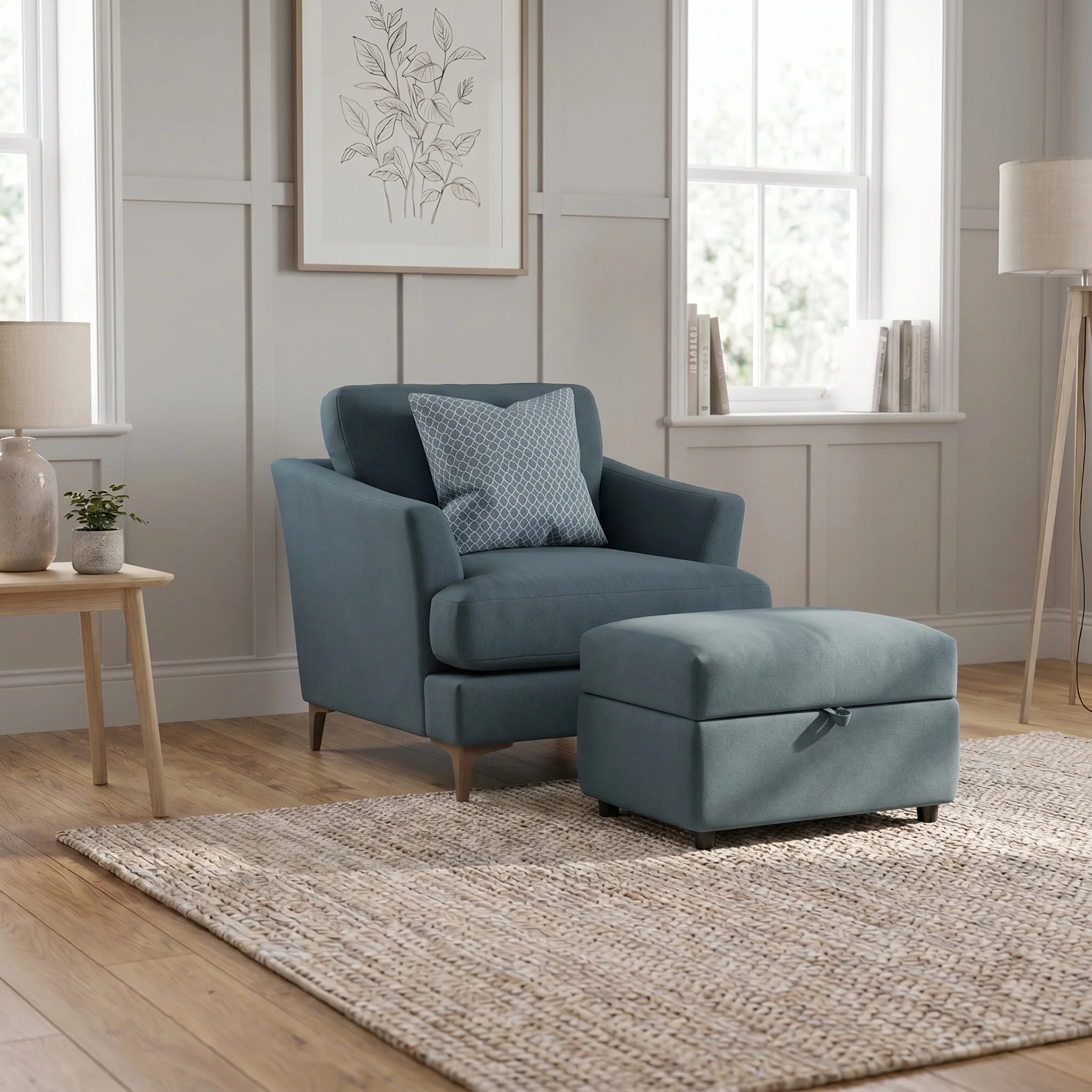 Tulip Armchair - Chair Fabric - Image 2