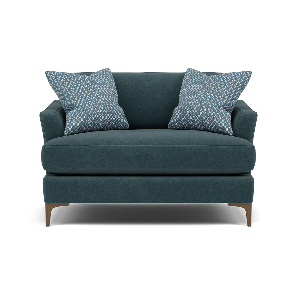 Tulip Loveseat - Cuddler Fabric