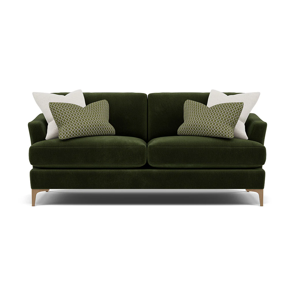 Tulip Small 3 Seater Sofa - 2.5 Seater Sofa Fabric - Image 15