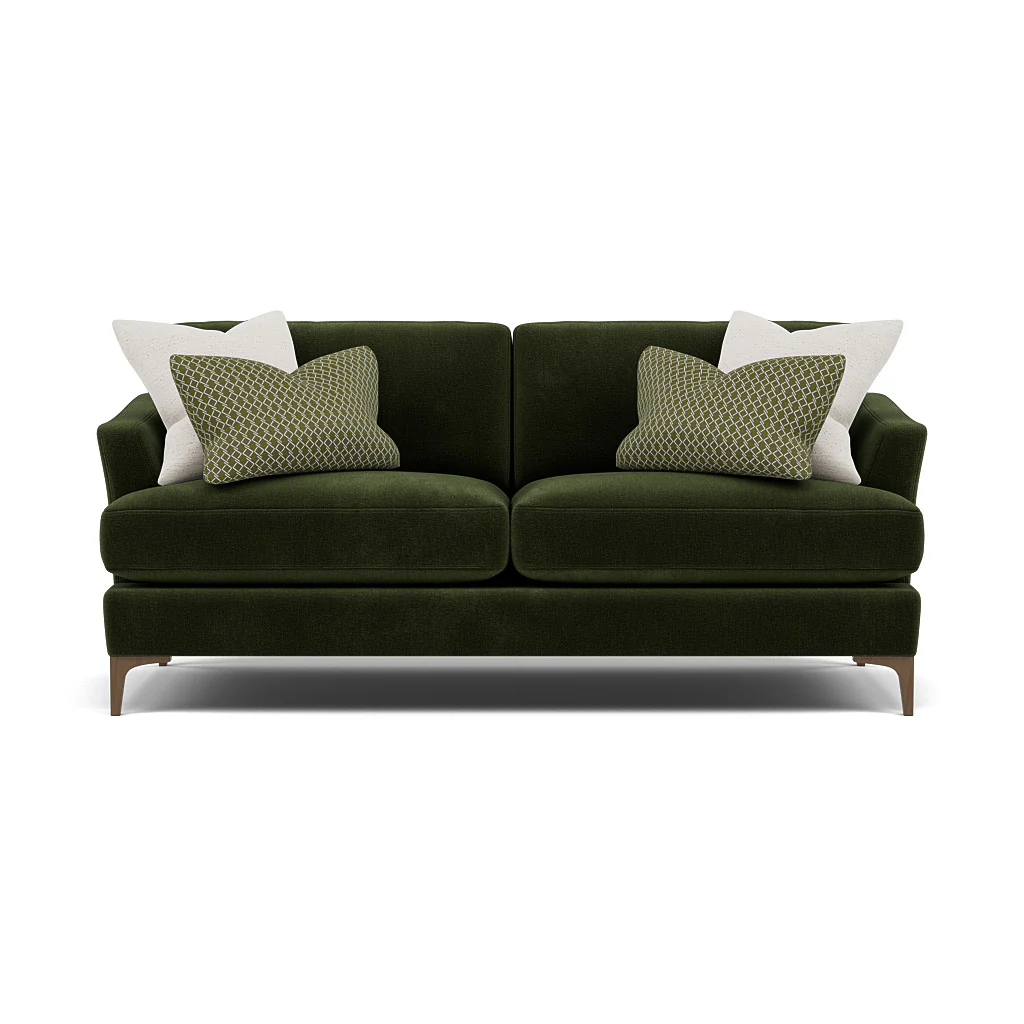 Tulip Small 3 Seater Sofa - 2.5 Seater Sofa Fabric - Image 16