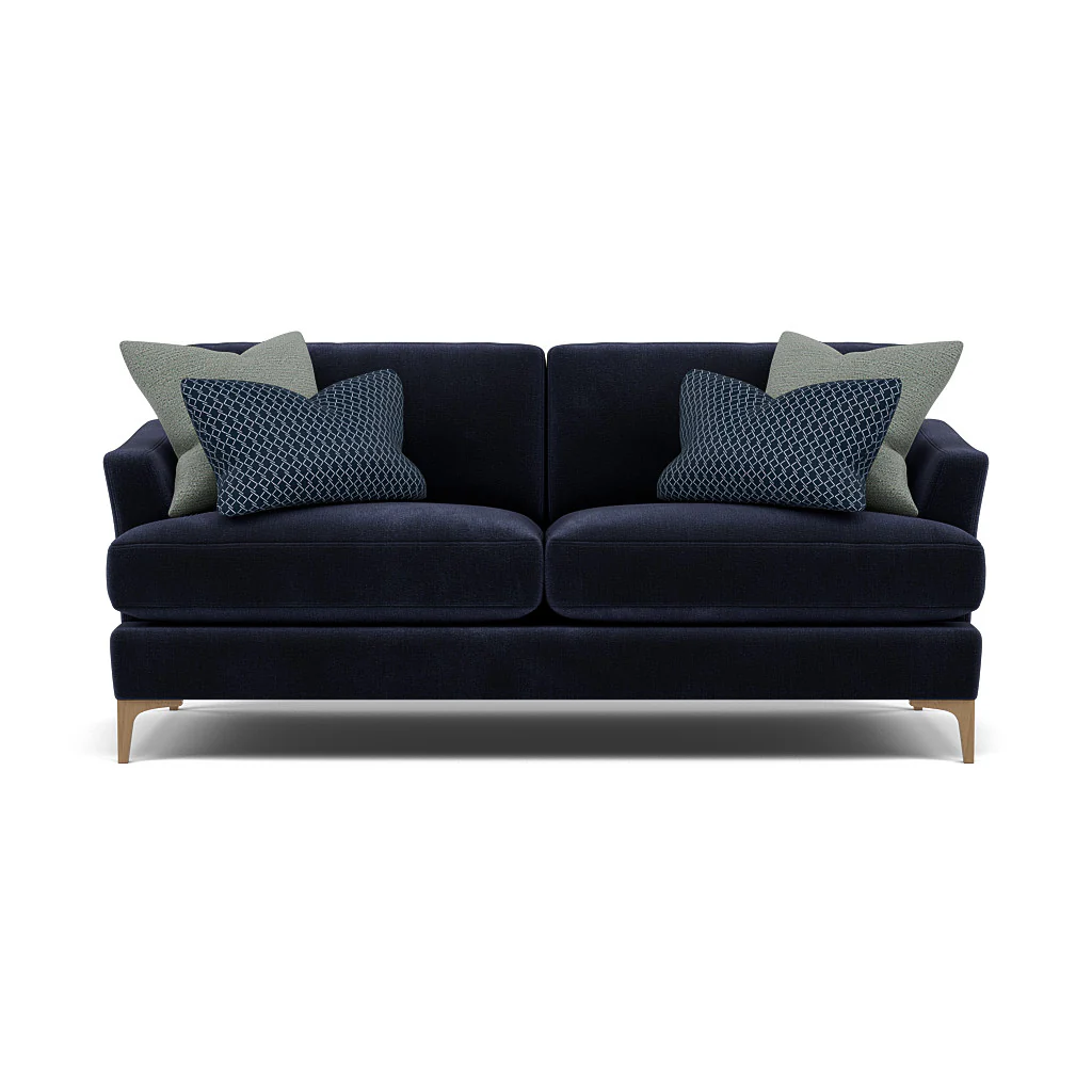 Tulip Small 3 Seater Sofa - 2.5 Seater Sofa Fabric - Image 17