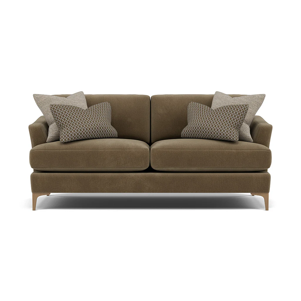 Tulip Small 3 Seater Sofa - 2.5 Seater Sofa Fabric - Image 21