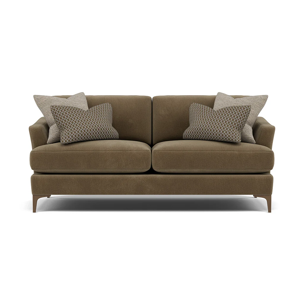 Tulip Small 3 Seater Sofa - 2.5 Seater Sofa Fabric - Image 22
