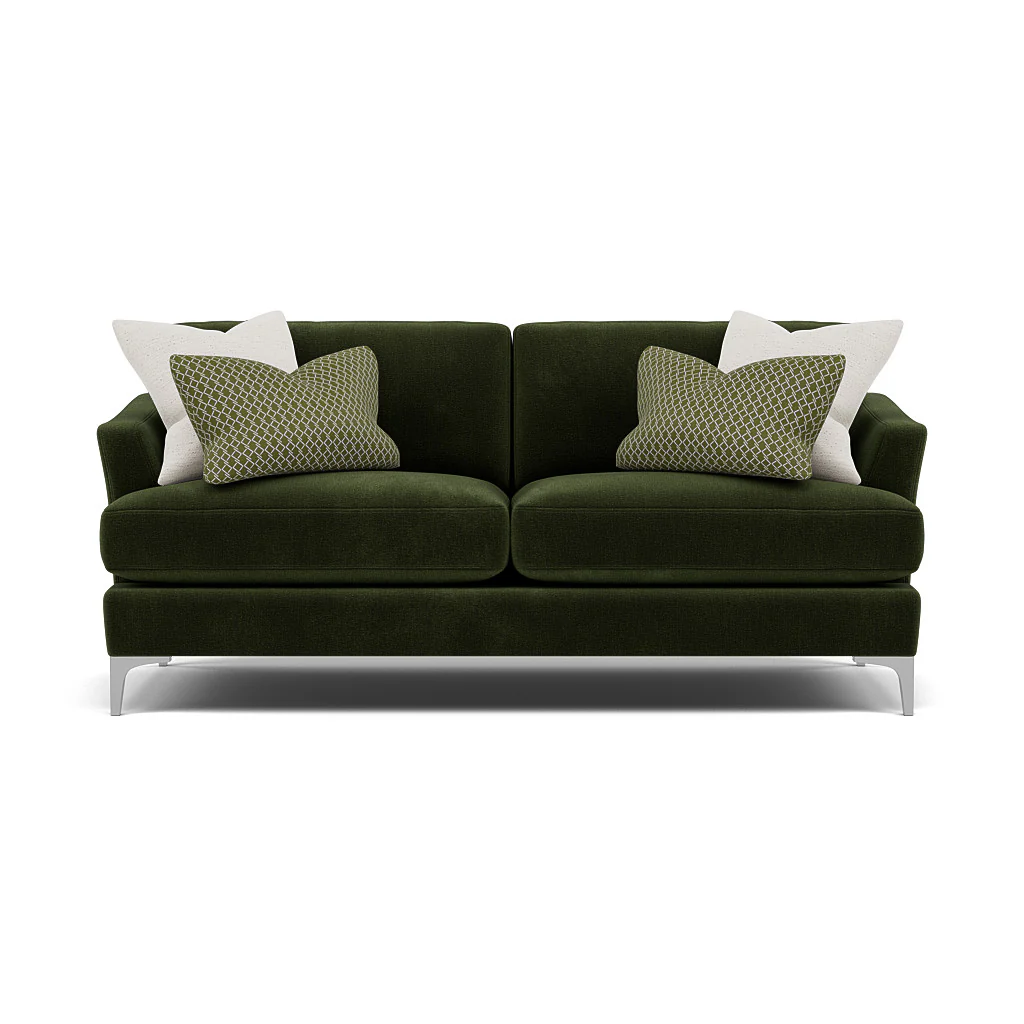 Tulip Small 3 Seater Sofa - 2.5 Seater Sofa Fabric - Image 3