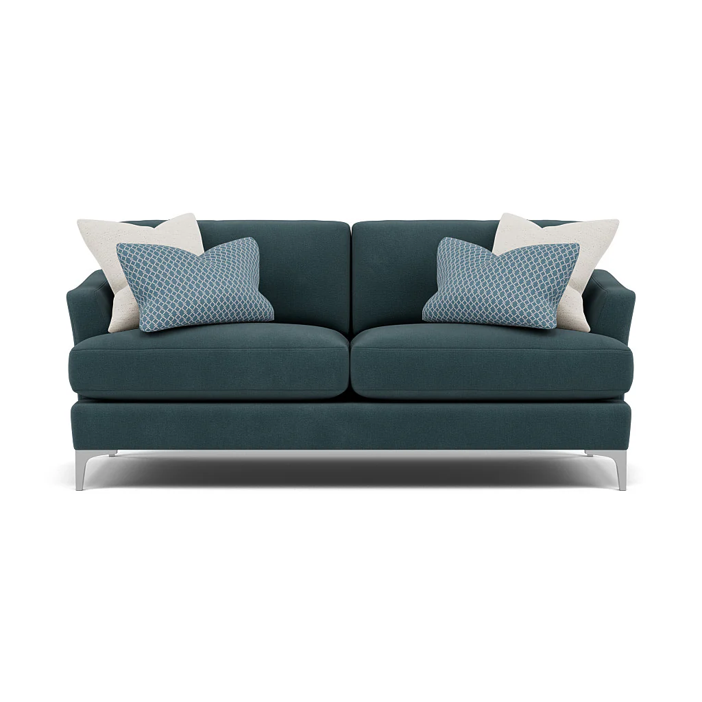 Tulip Small 3 Seater Sofa - 2.5 Seater Sofa Fabric - Image 7