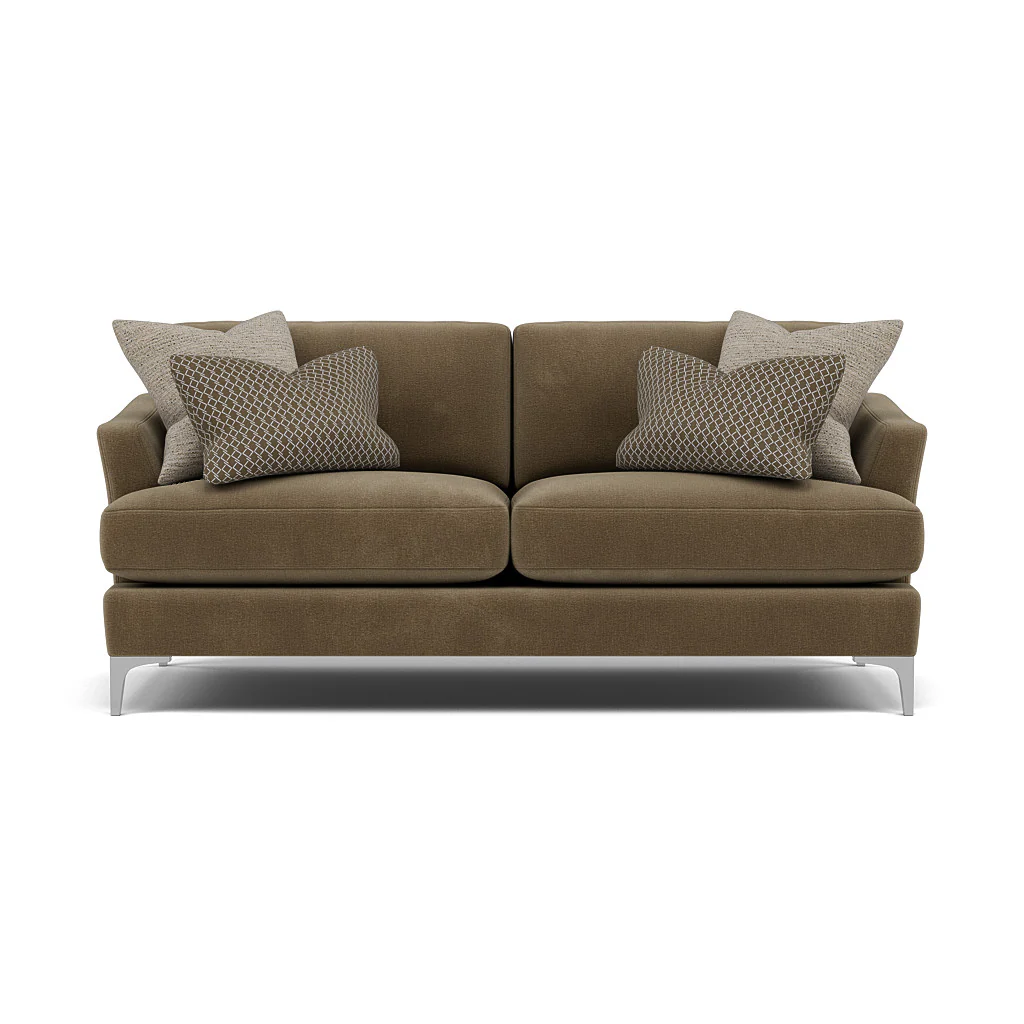 Tulip Small 3 Seater Sofa - 2.5 Seater Sofa Fabric - Image 8