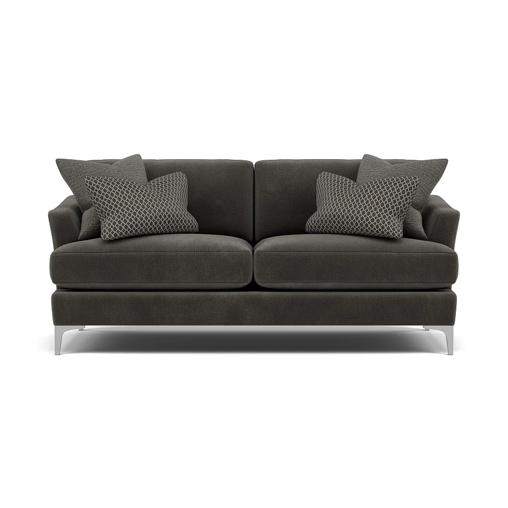 Tulip Small 3 Seater Sofa - 2.5 Seater Sofa Fabric - Image 9