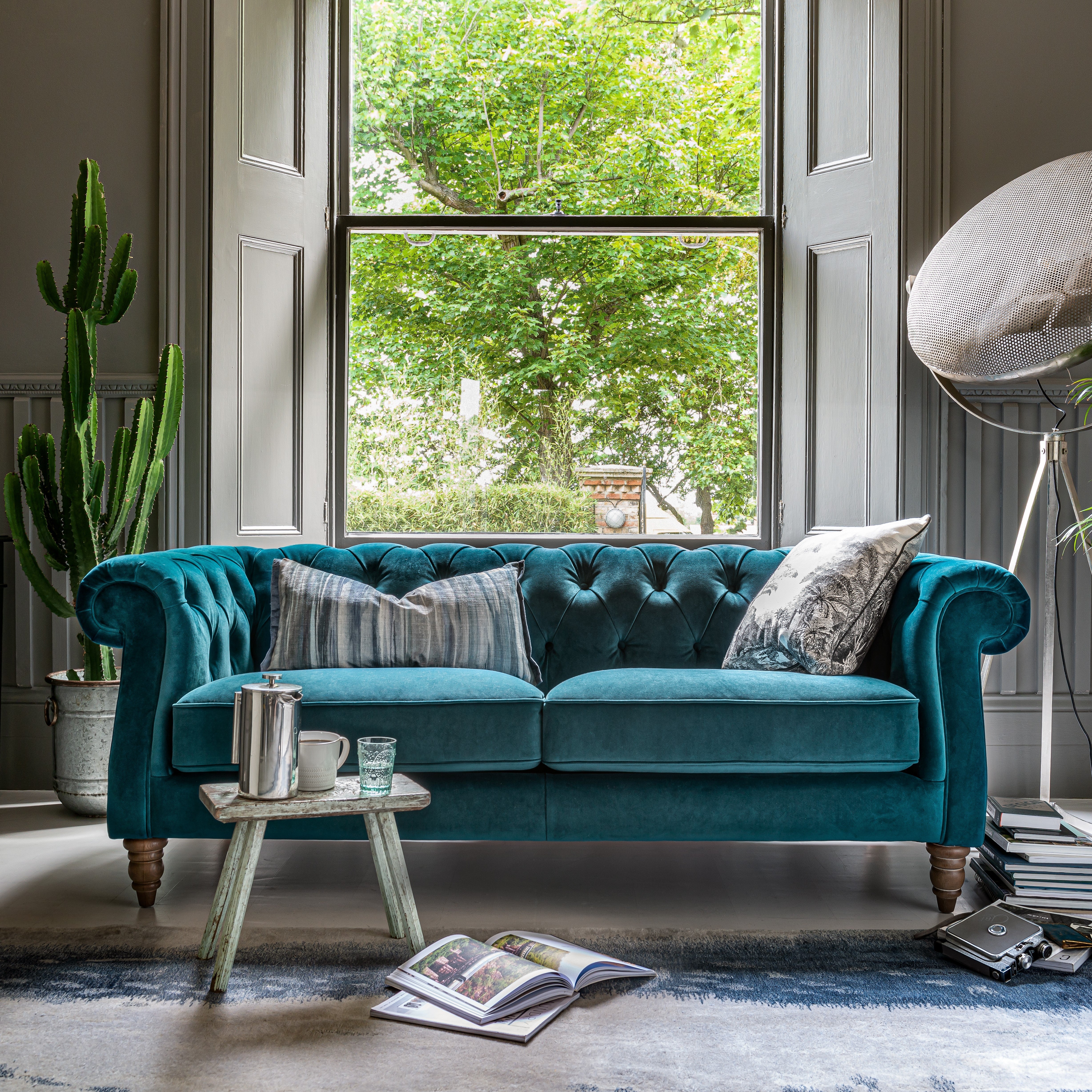 Violet 3 Seater Sofa - 2.5 Seater Sofa Vintage Leather - Image 9