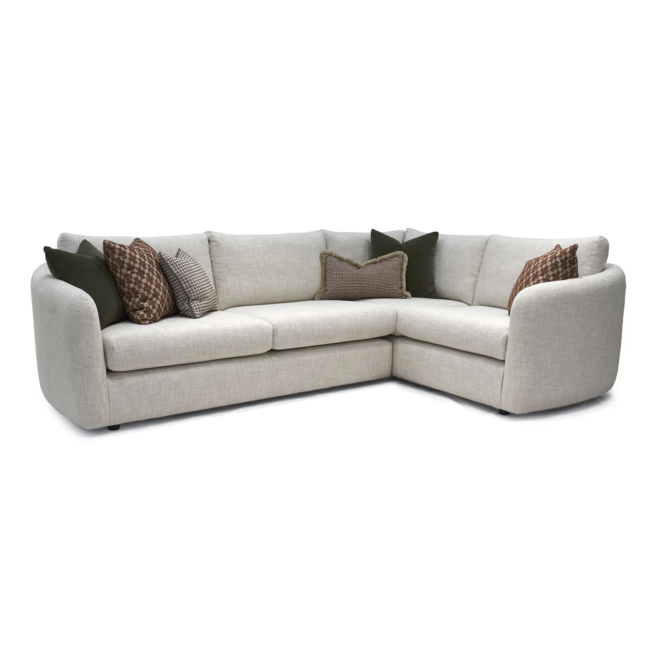 Vogue Williams Carnaby Large Corner Sofa - Large Corner Sofa Right Matt Chenille - Right Hand Facing - Image 3
