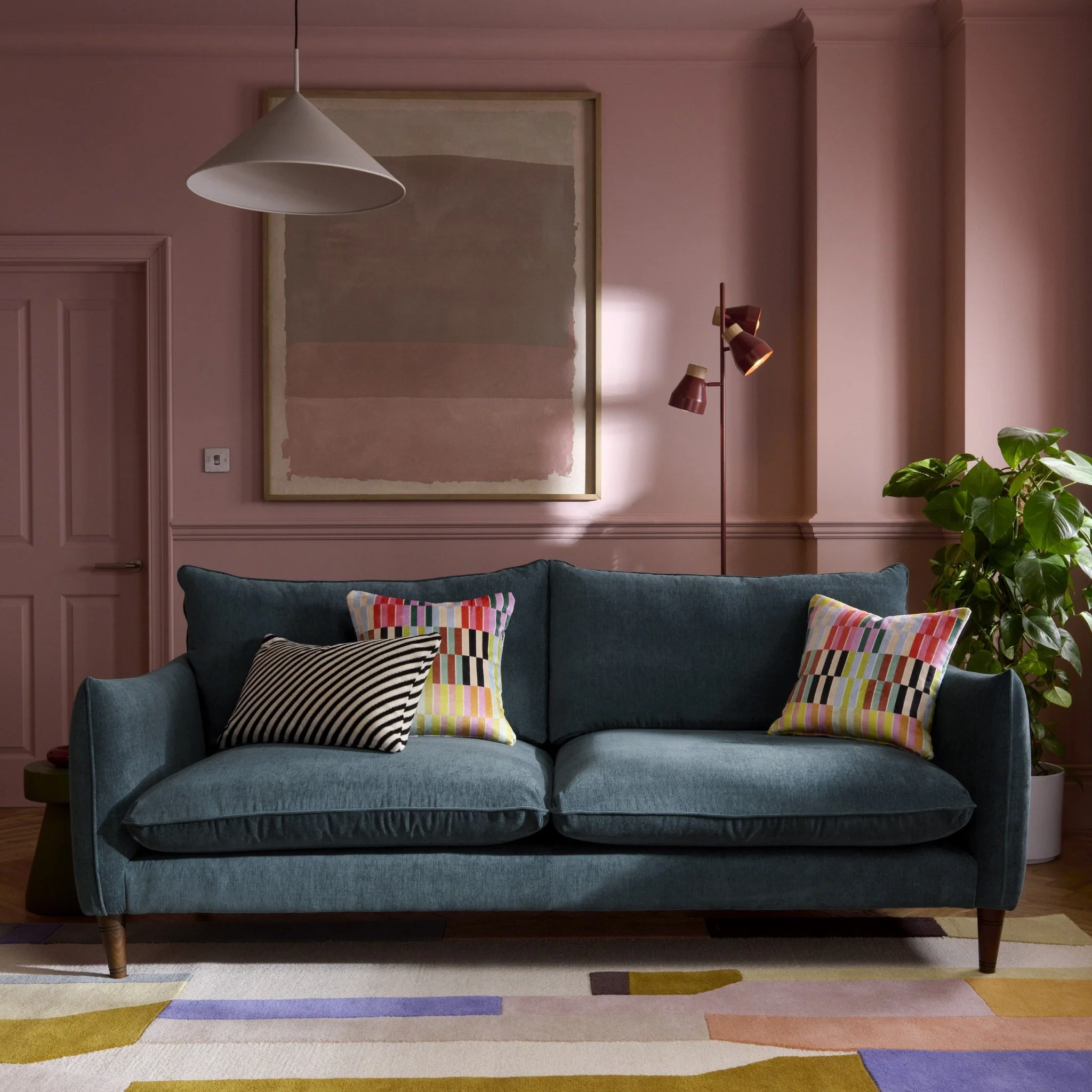 Vogue Williams Kenmare Large Sofa - Large Sofa Mini Boucle - Image 2
