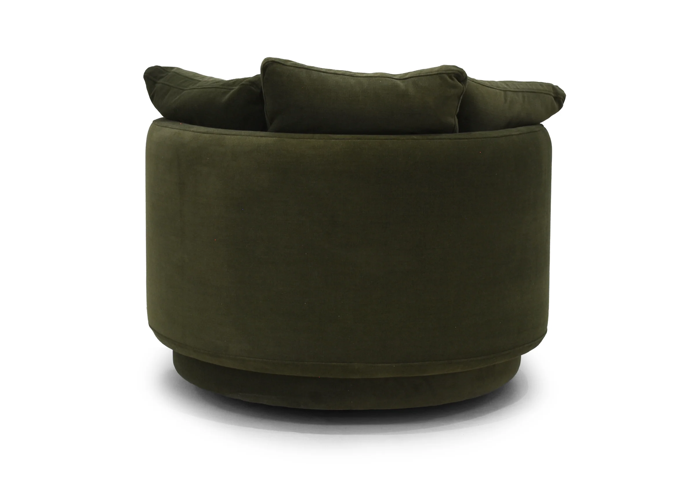Vogue Williams Piccadilly Large Swivel Chair - Large Swivel Chair Linen Look - Image 4