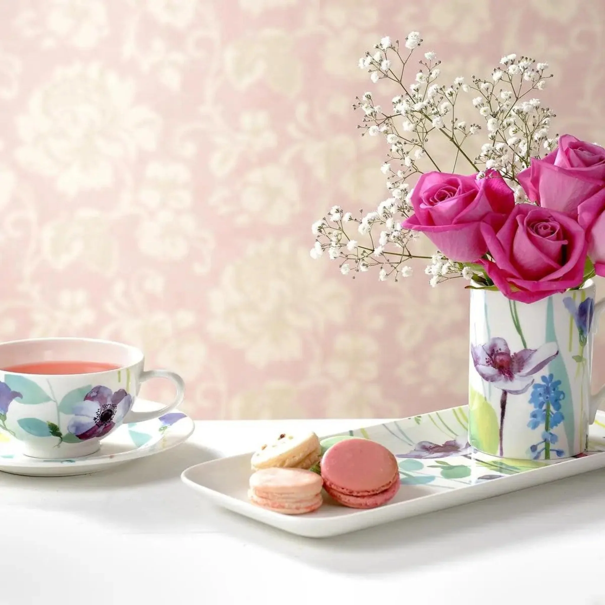 Water Garden Sandwich Tray
