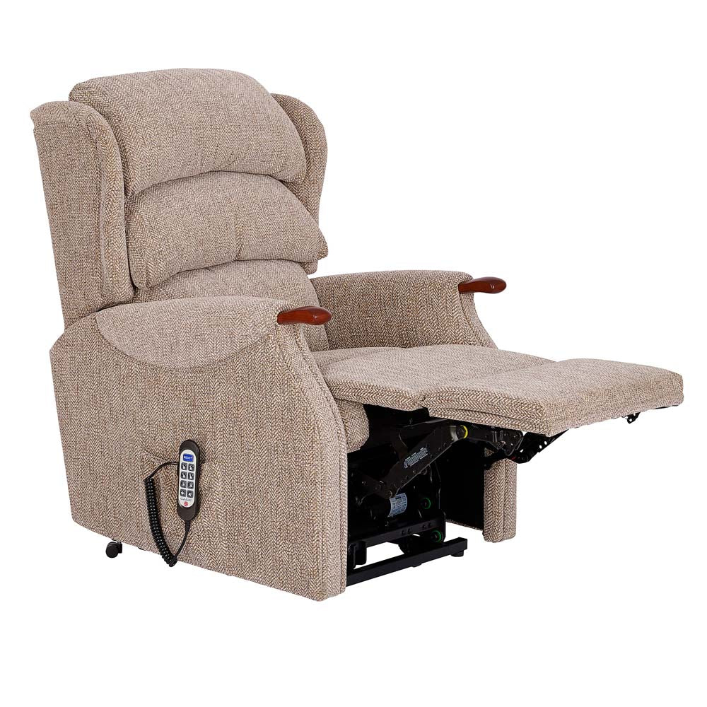 Westbury Grande Recliner Armchair - Single Motor Recliner Leather - Power Recliner with USB - Image 4