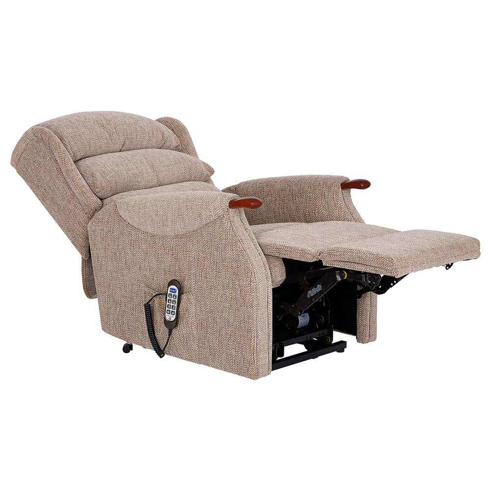 Westbury Grande Recliner Armchair - Single Motor Recliner Leather - Power Recliner with USB - Image 5
