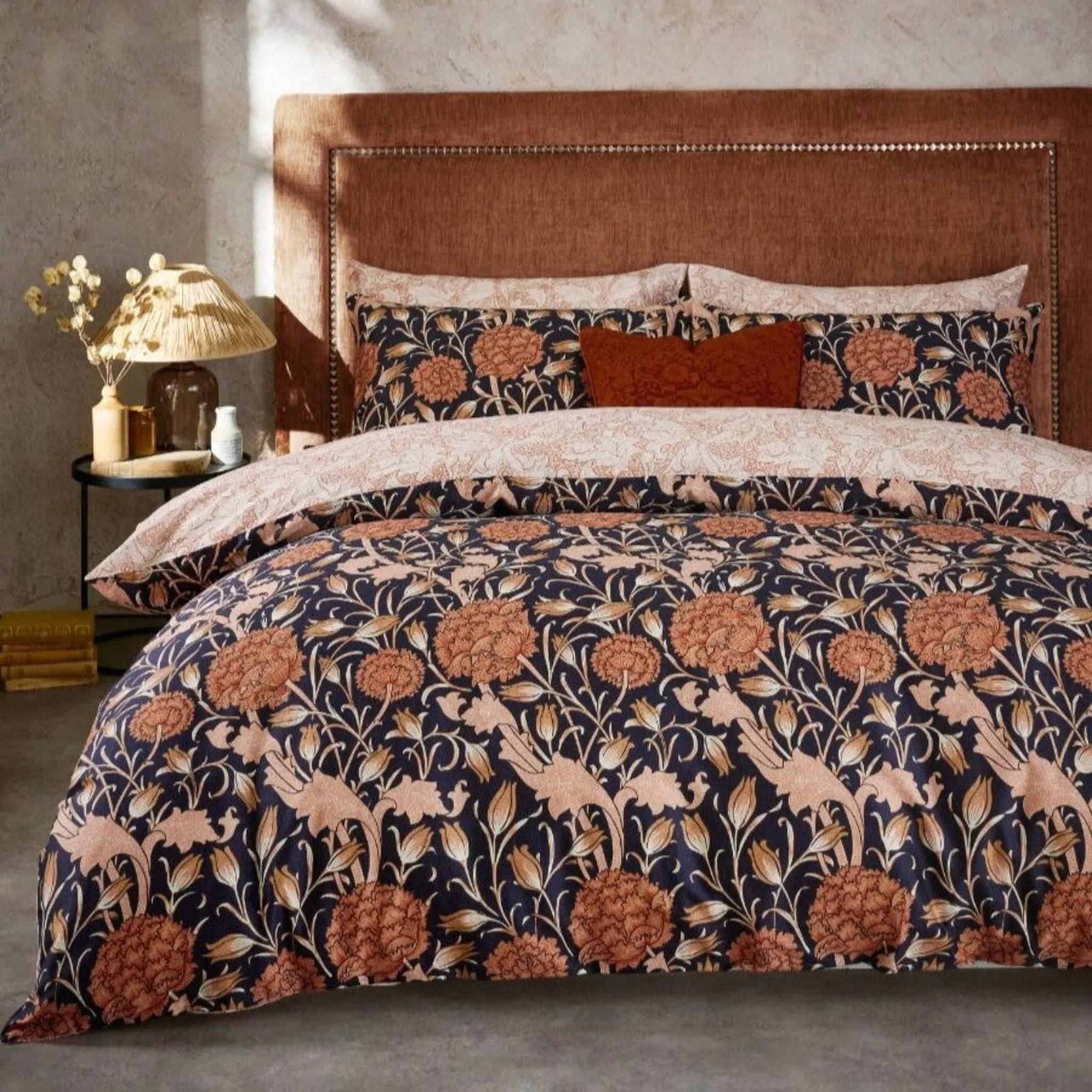 William Morris At Home Wild Tulip Duvet Cover Set - Wild Tulip Duvet Set King - King