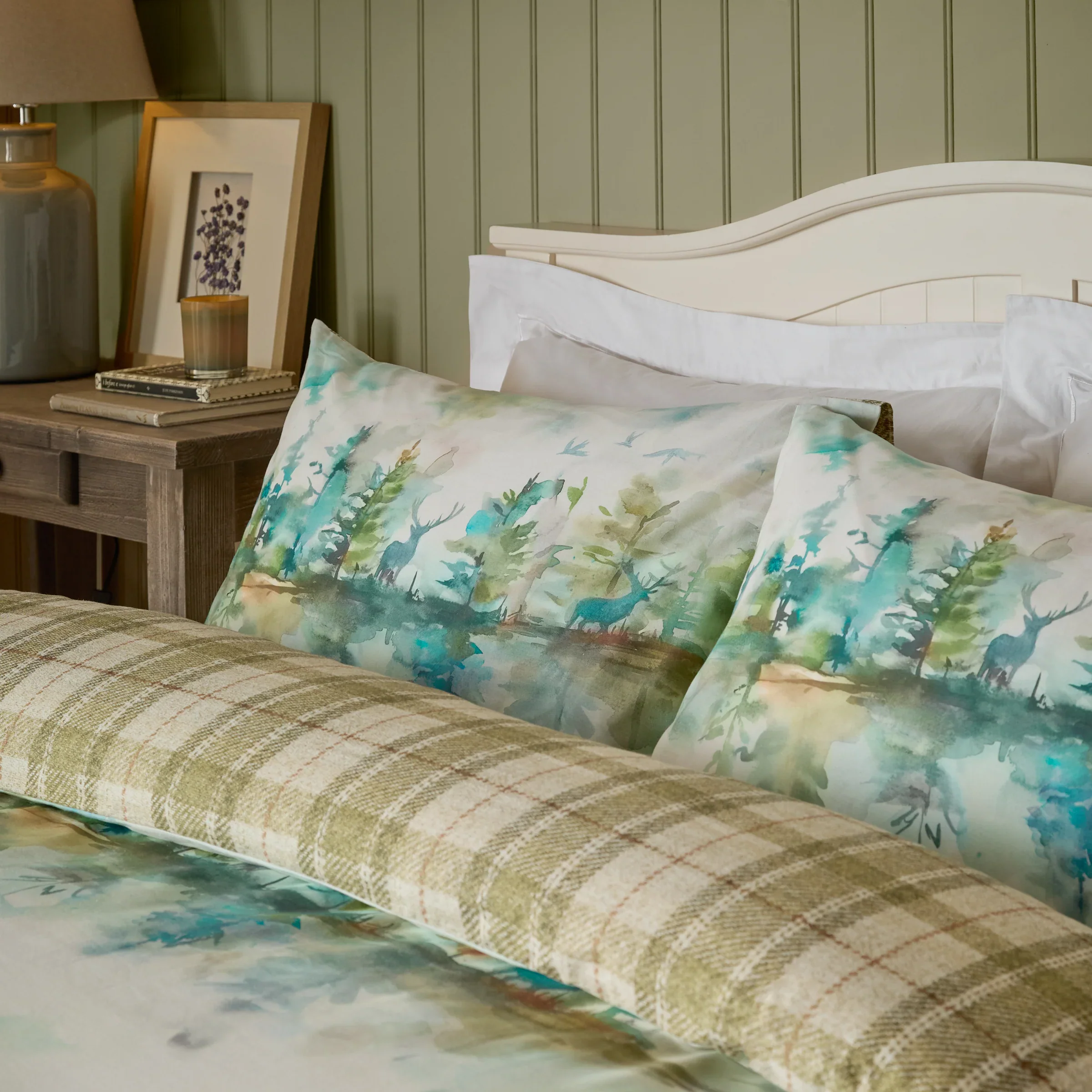 Voyage Wilderness Duvet Cover Set Brown - Voyage Wilderness Super King Duvet Set Topaz - Image 3