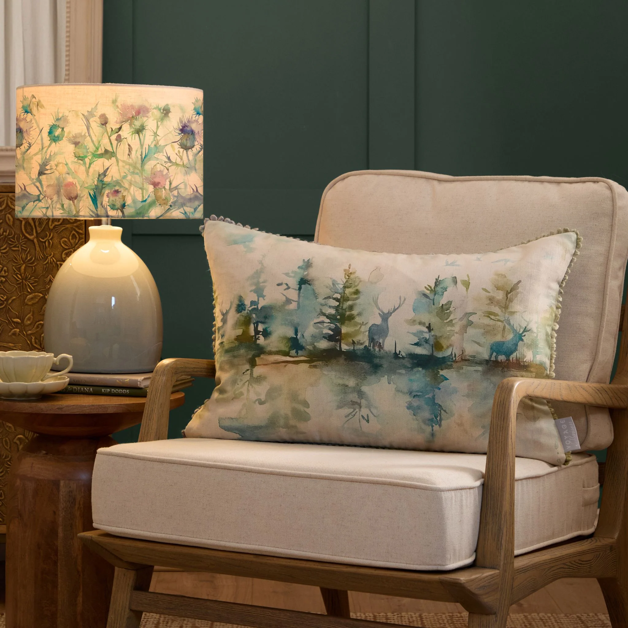 Voyage Wilderness Cushion Topaz - Voyage Wilderness Cushion Topaz