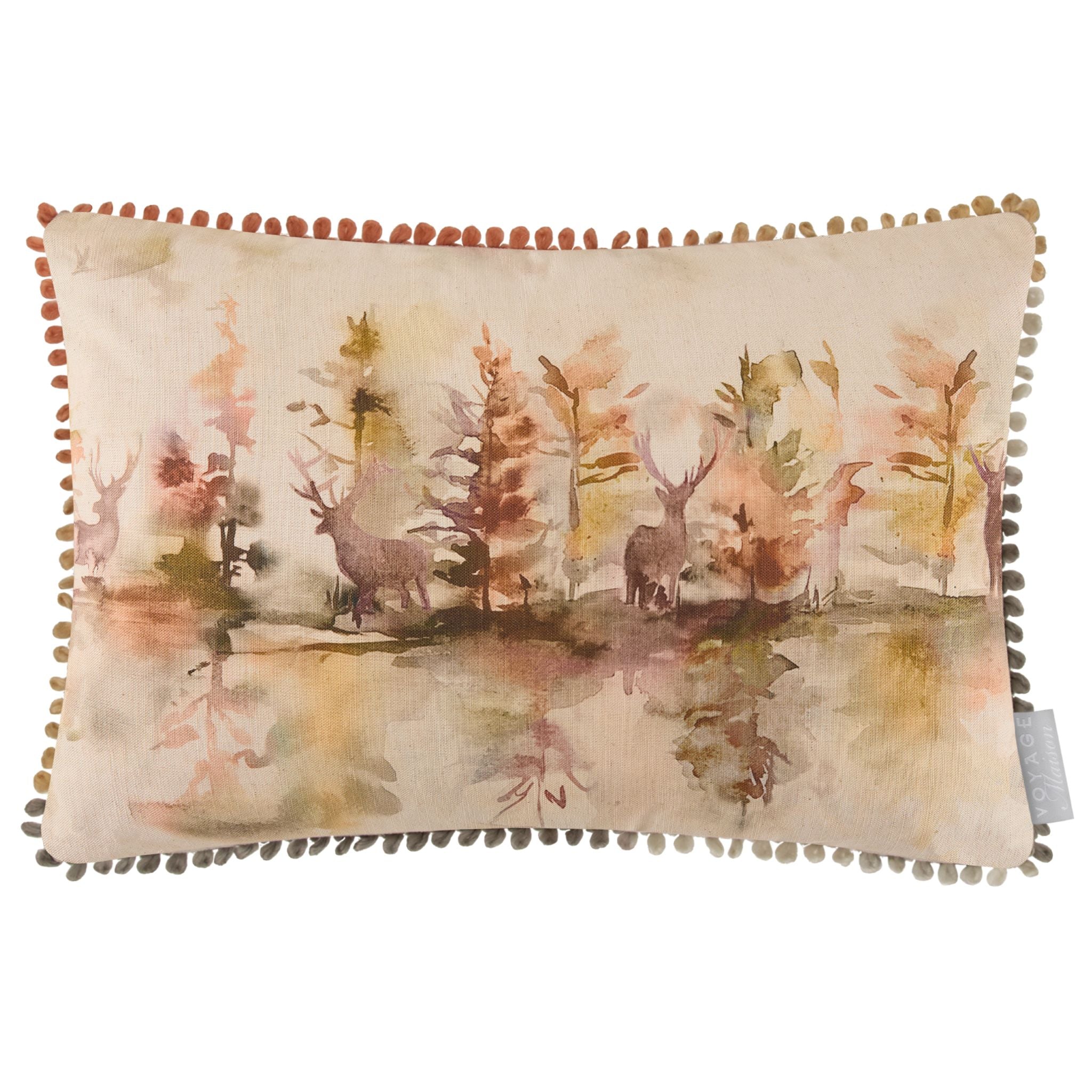 Voyage Wilderness Purple Cushion - Voyage Wilderness Plum Cushion - Image 4