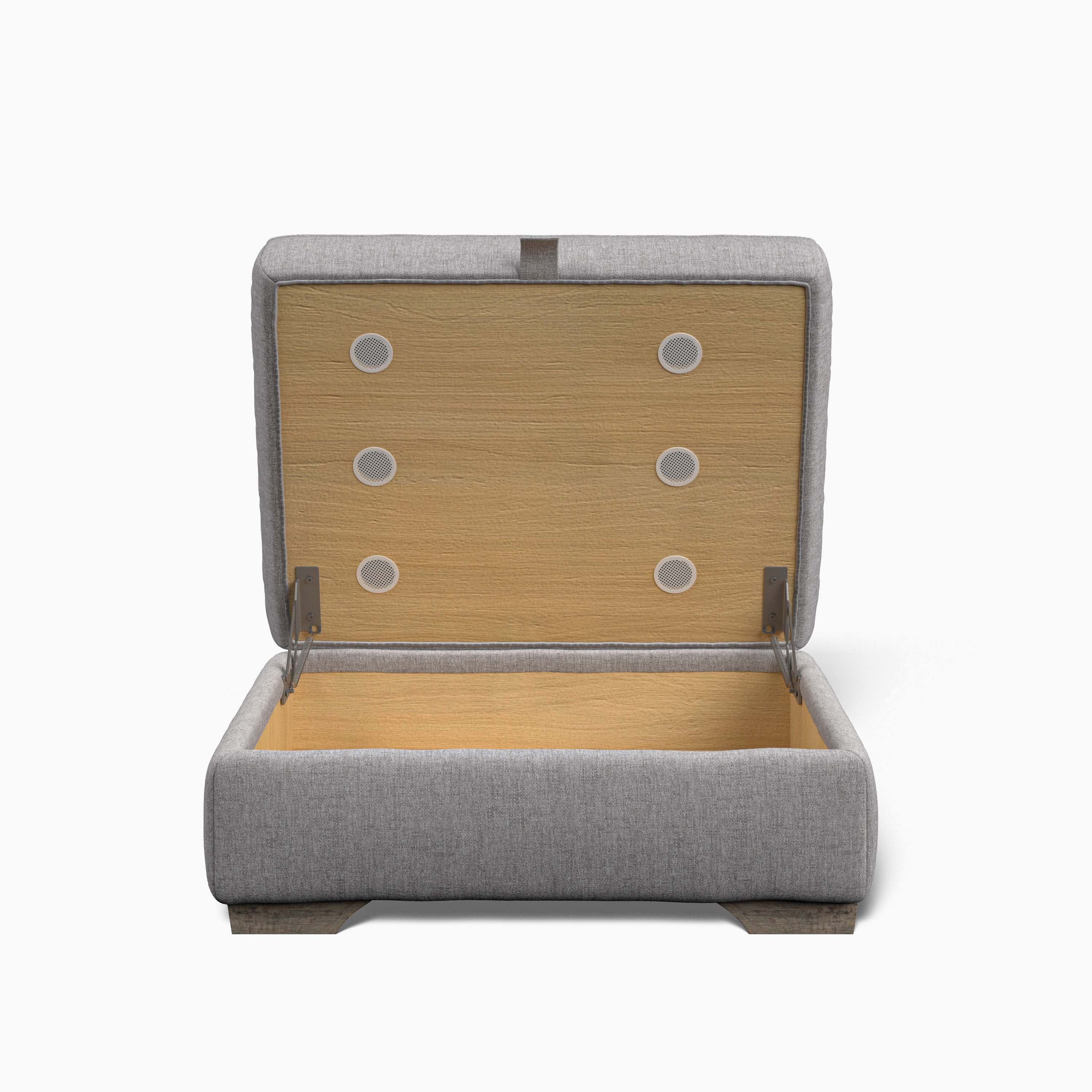 Willow Storage Footstool - Storage Stool Grade D - Image 3