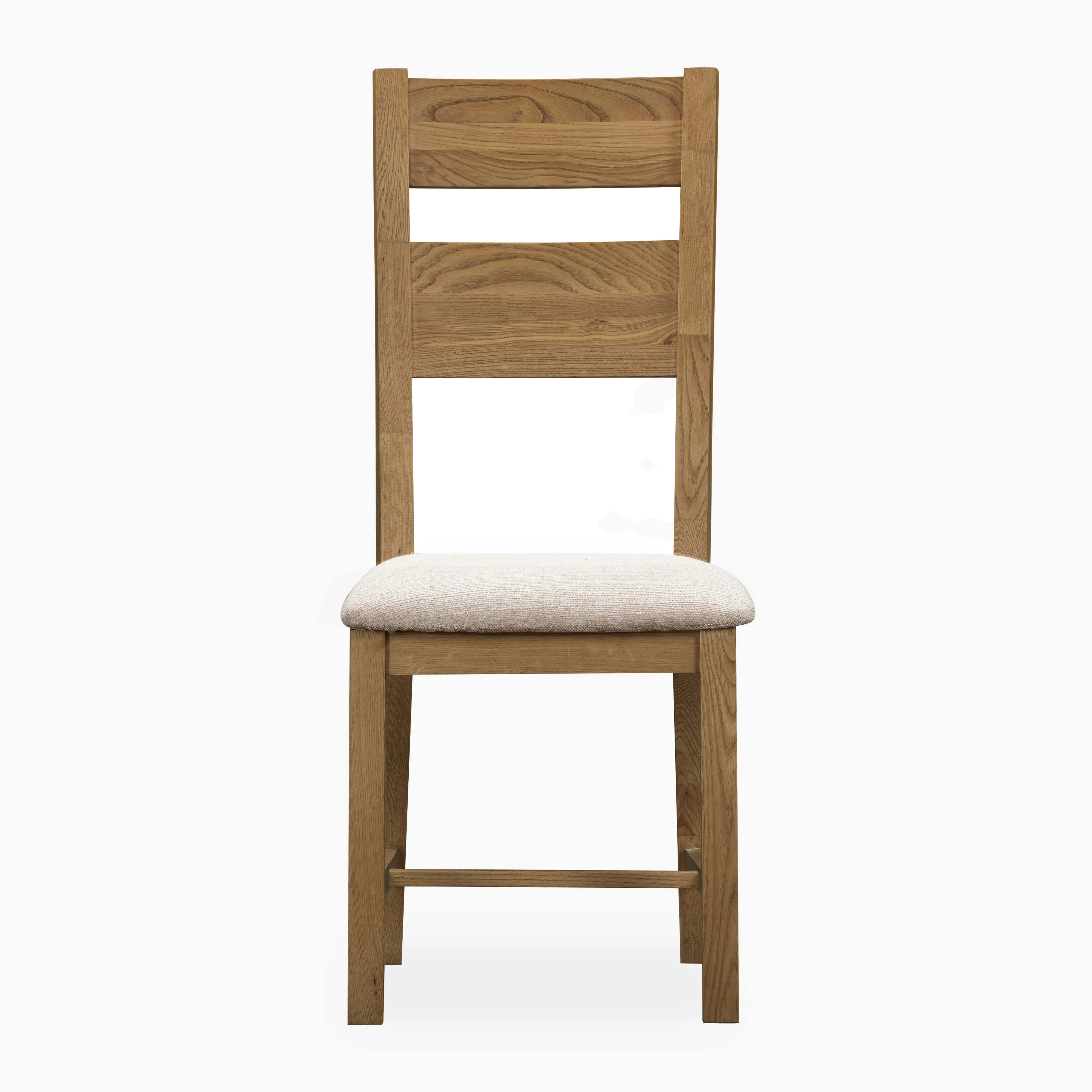Willowmere Cross Leg Extending Dining Table, Bench & 4 Chairs Set - Image 4