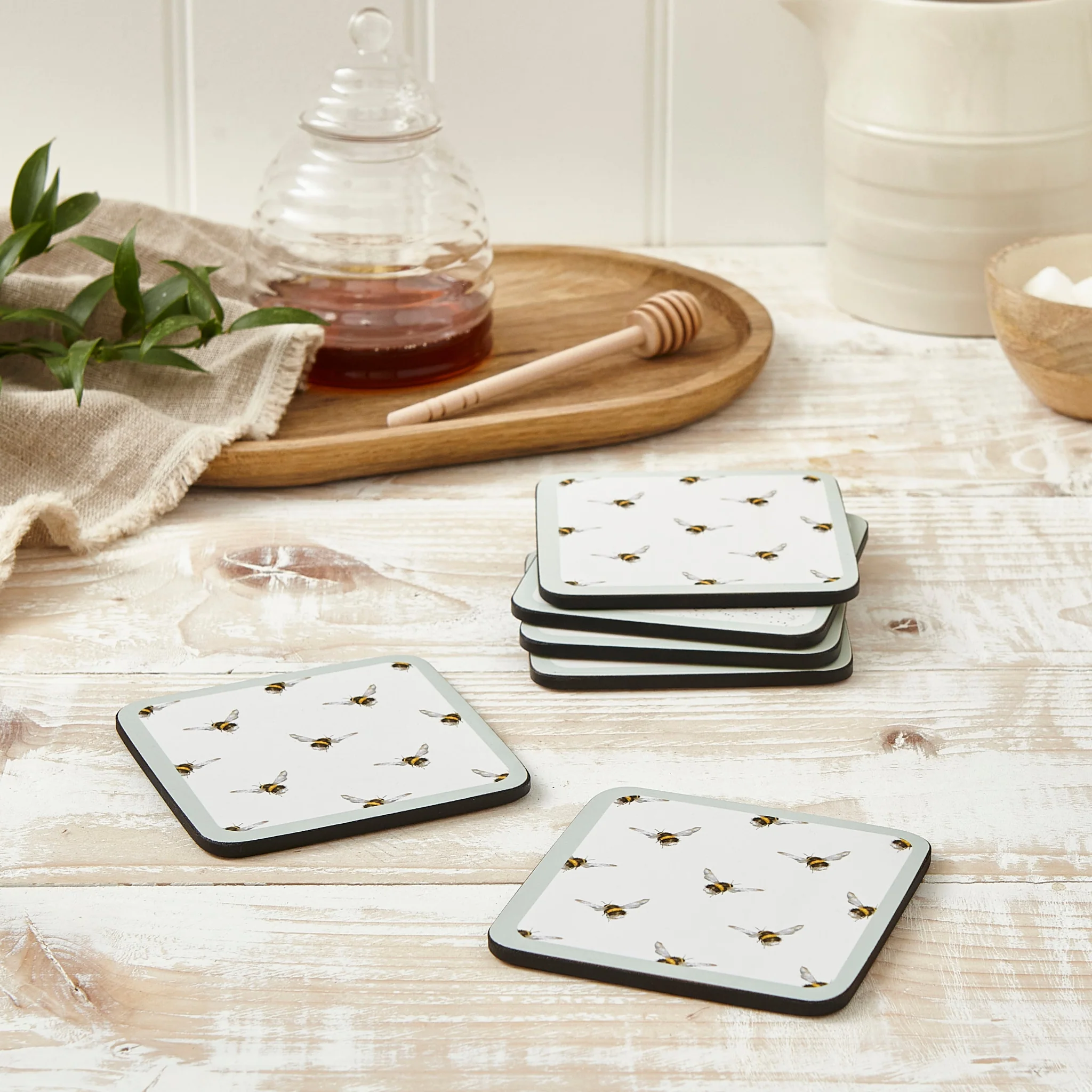 Wrendale Bee Coaster S/6 - Image 3
