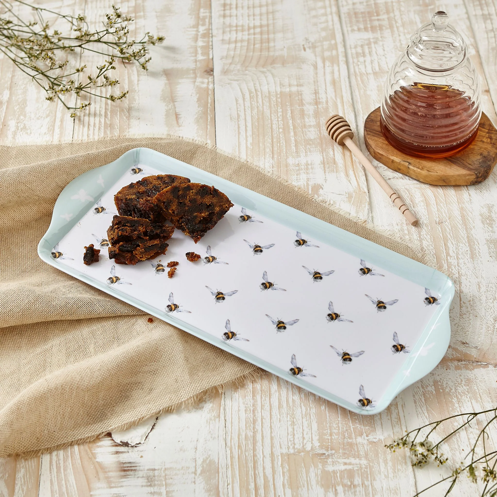 Wrendale Bee Sandwich Tray - Wrendale Bee Sandwich Tray - Image 2