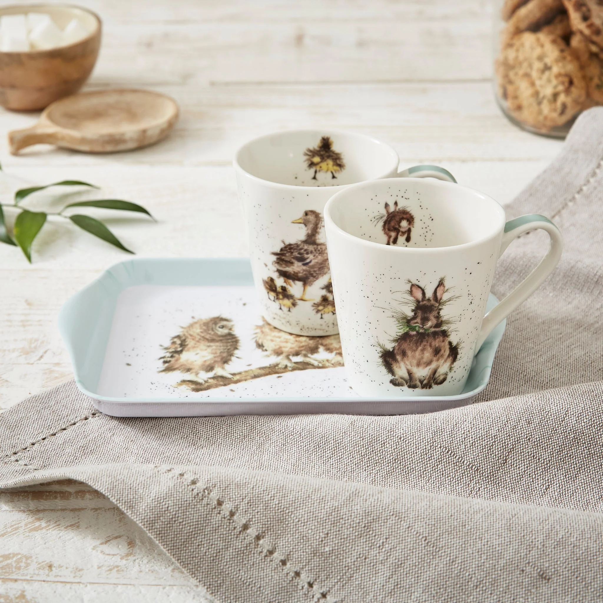 Wrendale Designs Mug & Tray Set
