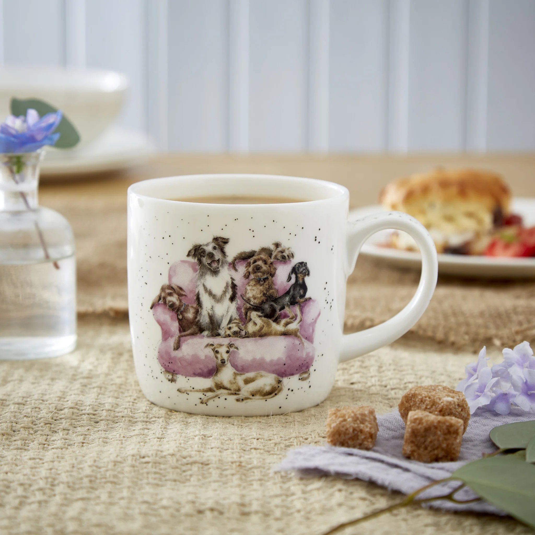 Wrendale Movie Night Mug - Wrendale Movie Night Mug